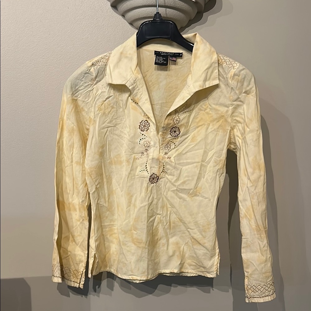 Vintage Rampage‎ embroidered blouse​